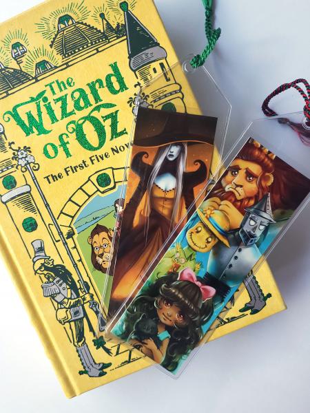 Wizard of Oz Double Sided Bookmark