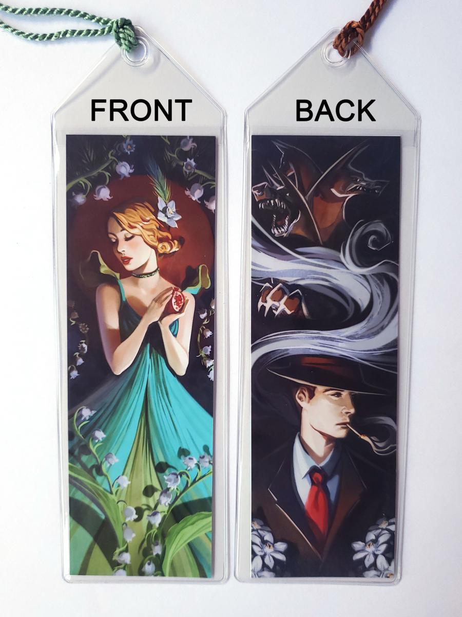 Hades and Persephone Double Sided Bookmark picture