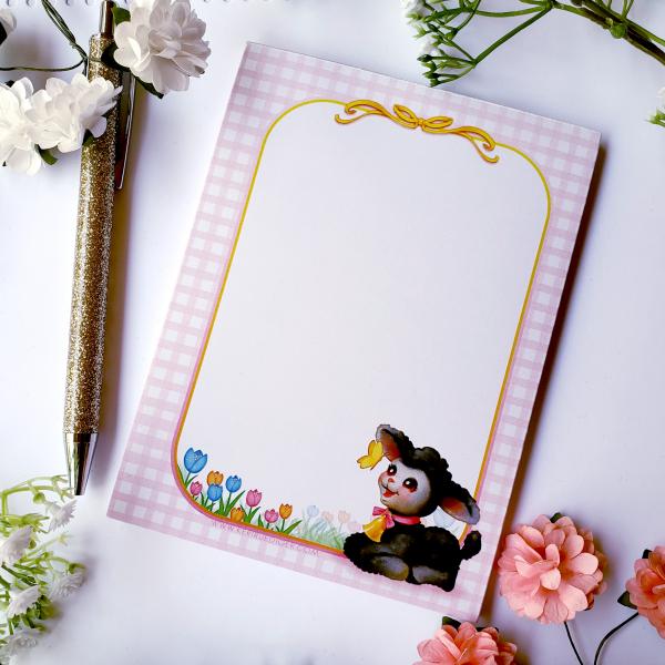 Cute Spring Lamb Notepad picture