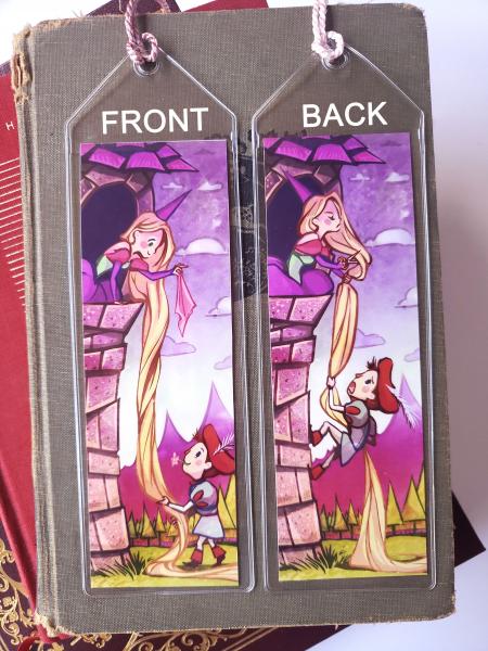 Rapunzel Double Sided Bookmark picture