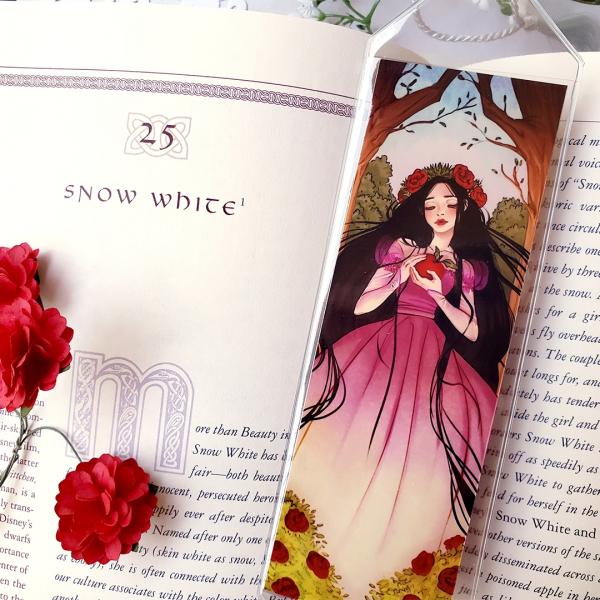 Snow White Double-Sided Bookmark