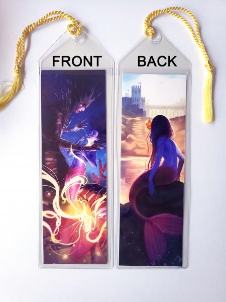 Little Mermaid Double Sided Bookmark picture