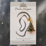 Christmas Tree Non-Pierced Ear Cuff (EC9175)