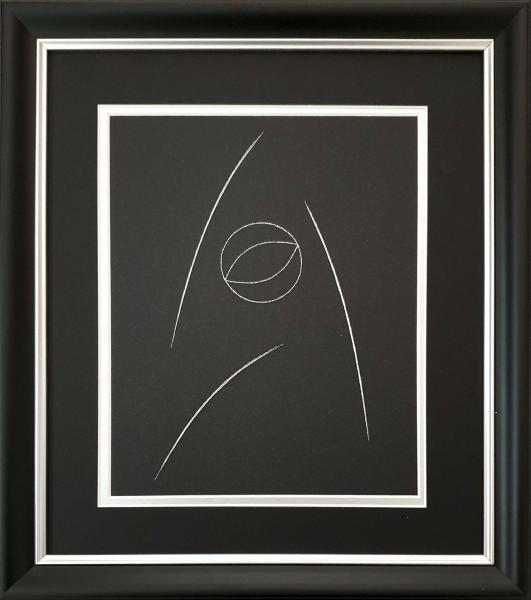 Star Trek - 4 x Badge Inspired Card Embroidery Kit (Black Card) picture