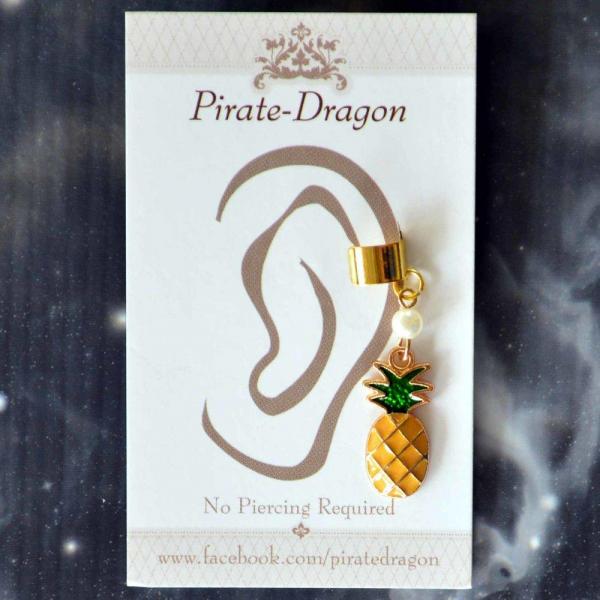 Pineapple Non-Pierced Ear Cuff (EC4171) picture