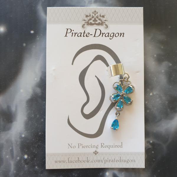 Blue Butterfly Non-Pierced Ear Cuff (EC9169) picture