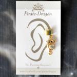 Gem Dolphin Non-Pierced Ear Cuff (EC9132)