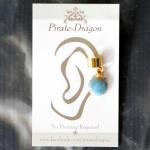 Blue Shell Non-Pierced Ear Cuff (EC9464)