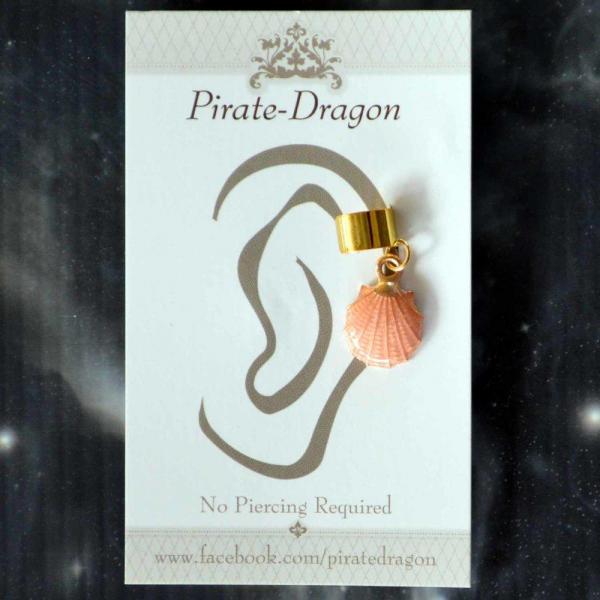 Pink Shell Non-Pierced Ear Cuff (EC9465) picture