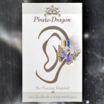 Purple Butterfly Non-Pierced Ear Cuff (EC9235)