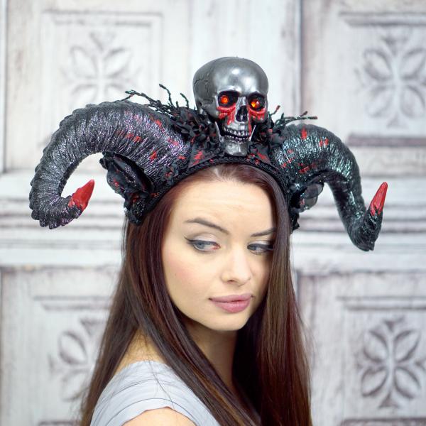 Demon Horns Headress picture