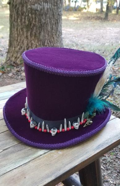 Purple Velvet Voodoo Tophat picture