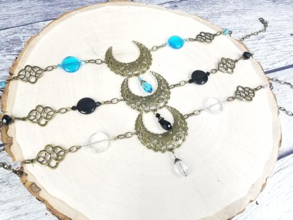 Bronze Moon Goddess Circlet, pick your color picture