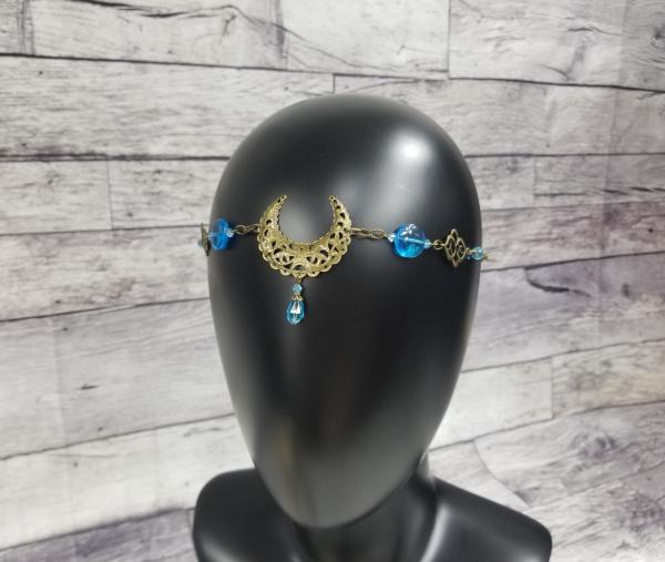 Bronze Moon Goddess Circlet, pick your color picture