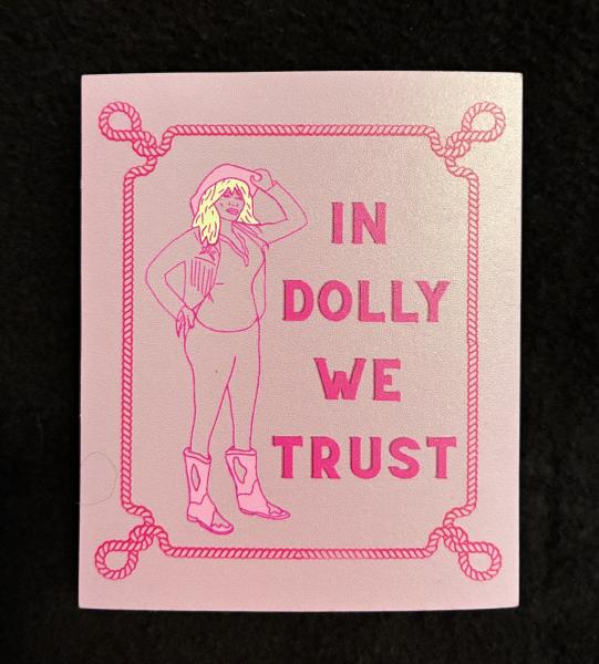 In Dolly We Trust Sticker