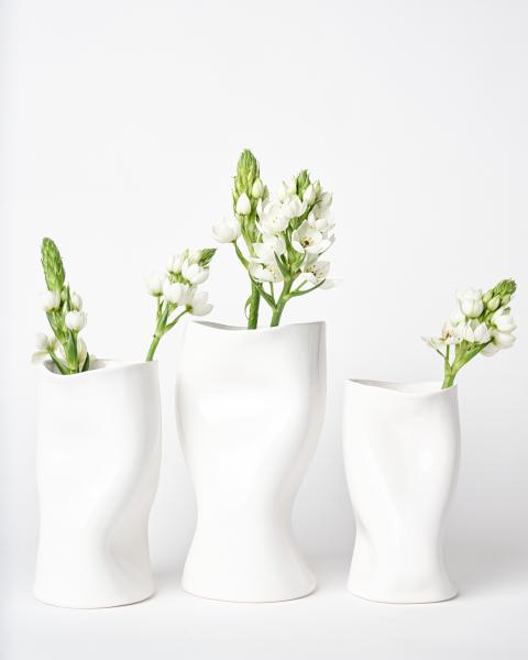 Crinkle Vase