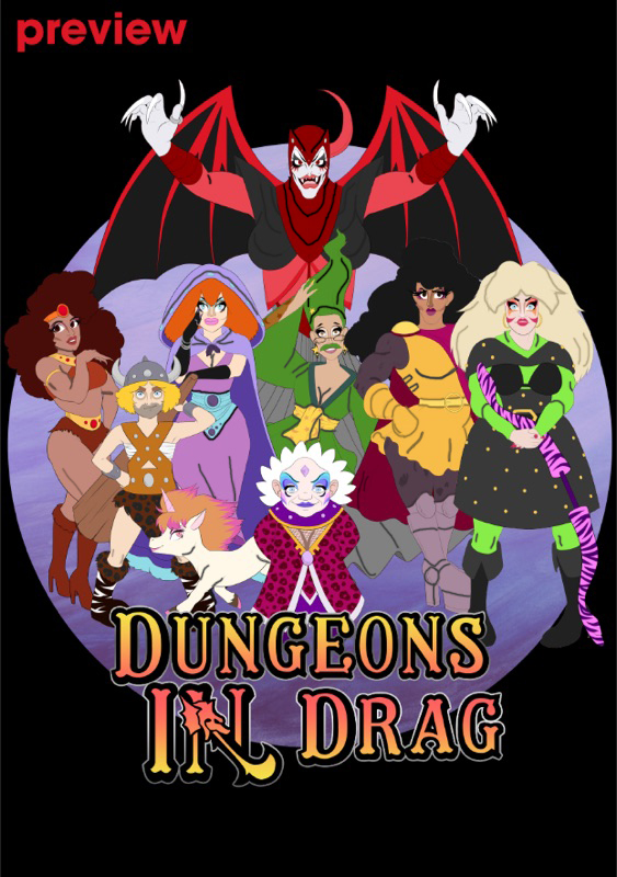 Dungeons in Drag T-Shirt picture