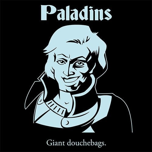 Paladins, Giant Douchebags Shirt picture