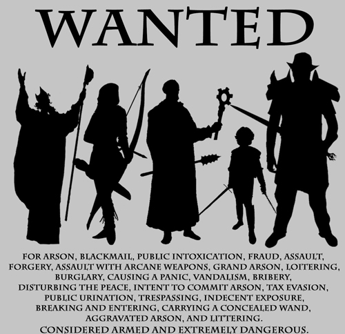 Wanted Shirt (Murderhobos) picture