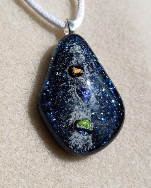 Glow in the Dark Objects in Space Fused Pendant (#OS5) picture