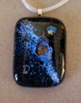 Glow in the Dark Objects in Space Fused Pendant (#OS3)