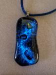 Glow in the Dark Objects in Space Fused Pendant (#OS1)