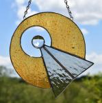 IDIC Stained Glass Sun Catcher (made to order)