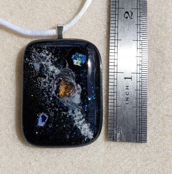 Glow in the Dark Objects in Space Fused Pendant (#OS3) picture