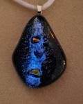 Glow in the Dark Objects in Space Fused Pendant (#OS5)