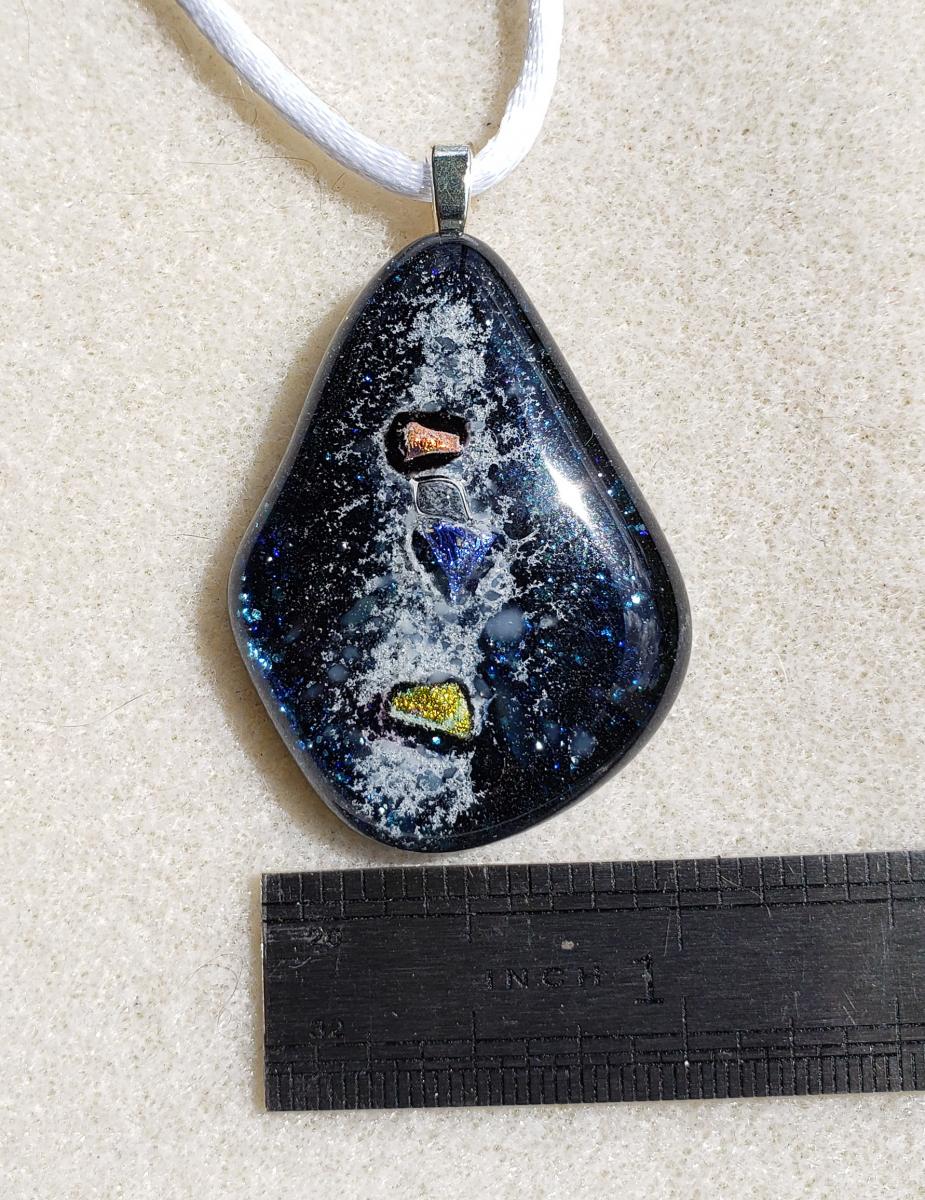 Glow in the Dark Objects in Space Fused Pendant (#OS5) picture
