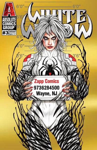 White Widow #3RO - Zapp Exclusive Gold