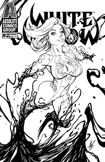 White Widow Coloring Cover Set picture