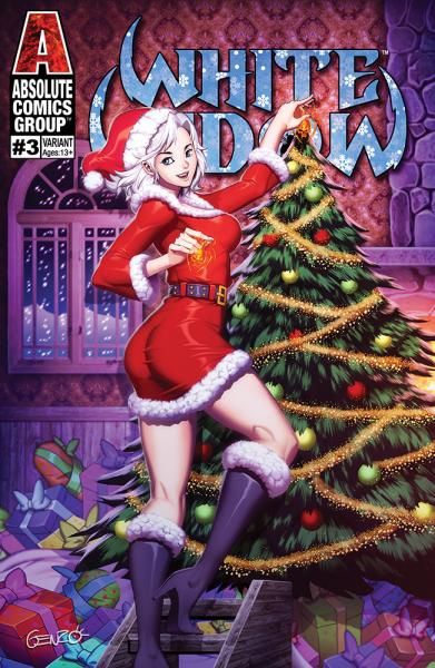 White Widow #3 - NICE Christmas Variant Cover Edition - Genzoman