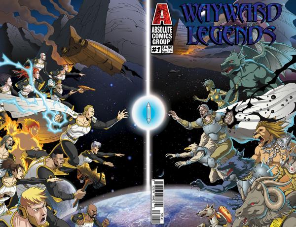Wayward Legends #1D - Rare Blue Foil Variant picture