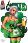 White Widow #4StA - St. Patrick's Day 2020 Trade Foil