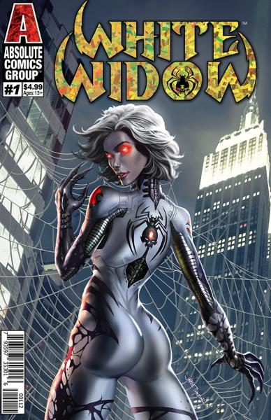 White Widow #1A2 - Painted Gold Extended Edition (2nd Printing)