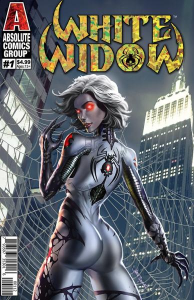 White Widow #1A2 - Painted Gold Extended Edition (2nd Printing) picture