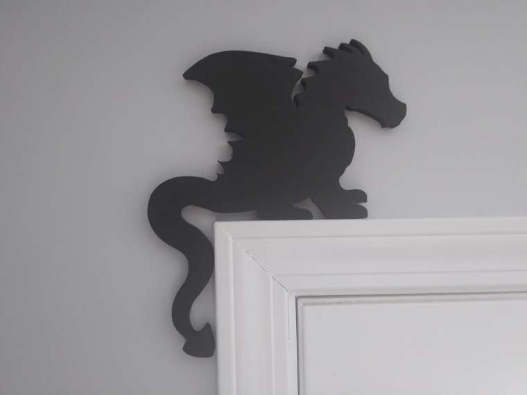 Dragon - for your door frame picture