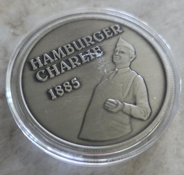 Hamburger Charlie Commemorative Coin