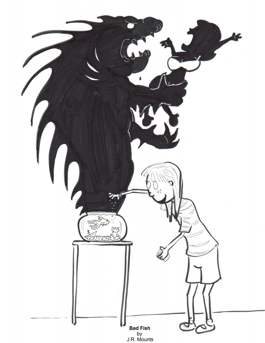 11x17 Shadows of Ourselves art print picture