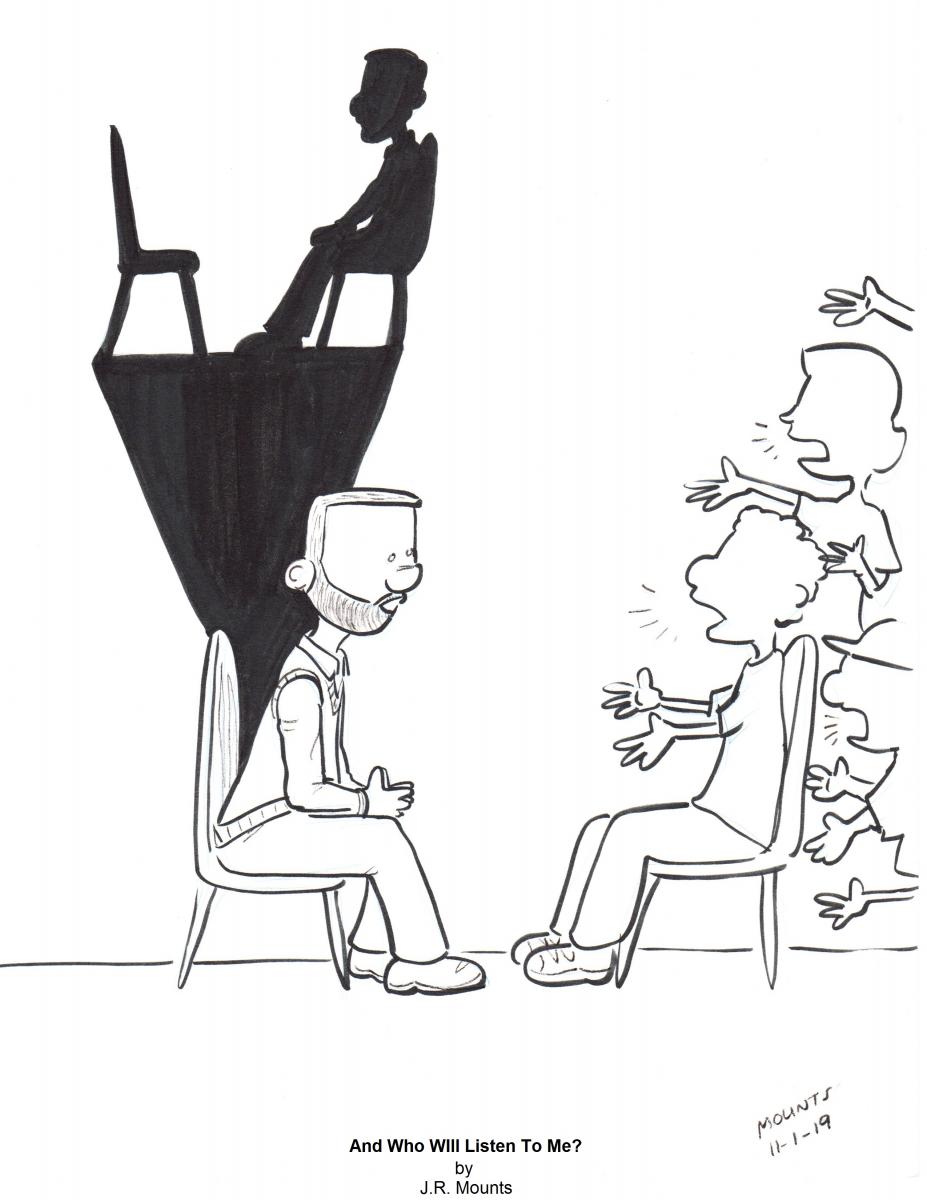 11x17 Shadows of Ourselves art print picture