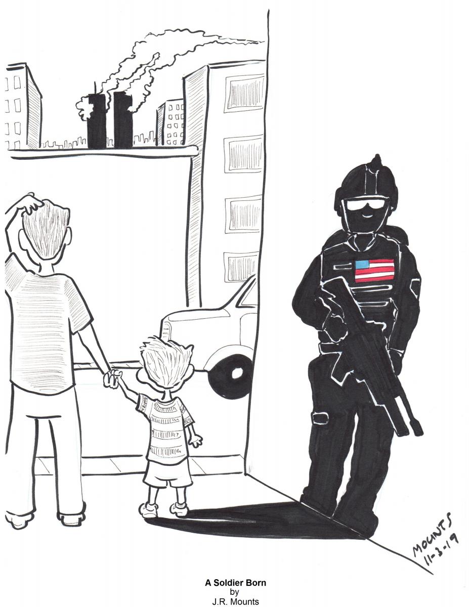 11x17 Shadows of Ourselves art print picture