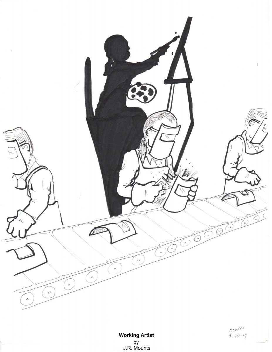 11x17 Shadows of Ourselves art print picture