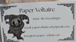 Paper Voltaire Art