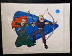 Merida and Hawkeye