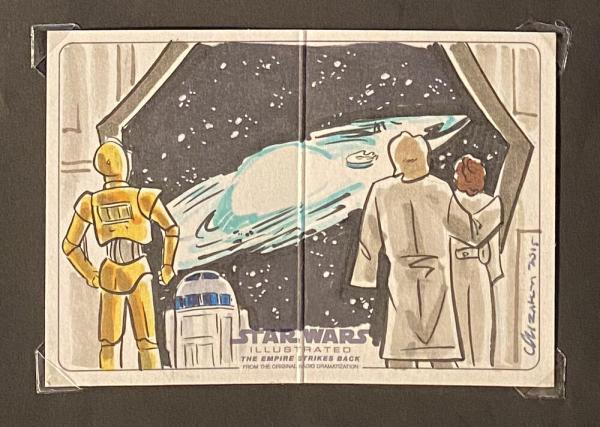 Star Wars Sketch Card #2