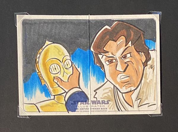 Star Wars Sketch Card #3 picture