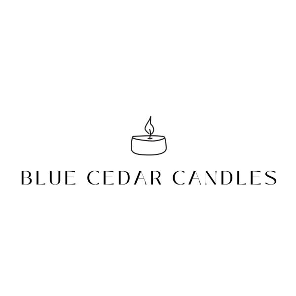 Blue Cedar Candles