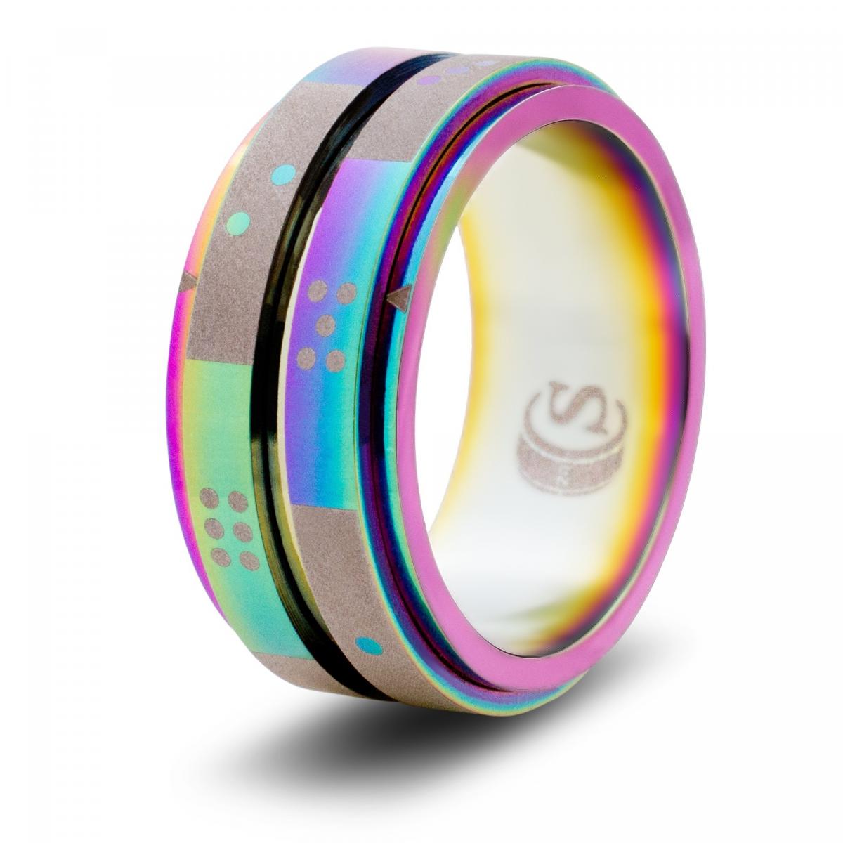 2D6 Dice Ring with Pips (Double 6-sided pips) picture