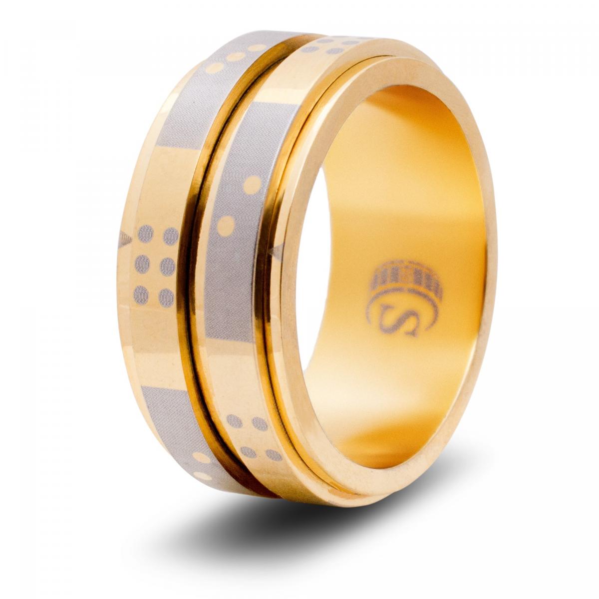 2D6 Dice Ring with Pips (Double 6-sided pips) picture